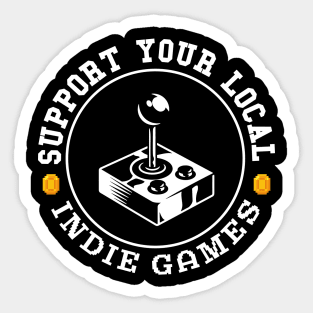 Support your local Indie Games Sticker